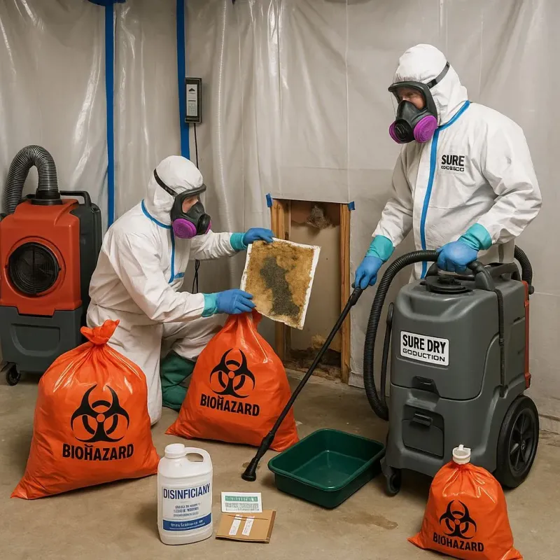 Contaminated Water Handling Protocols process in Nelson County, ND
